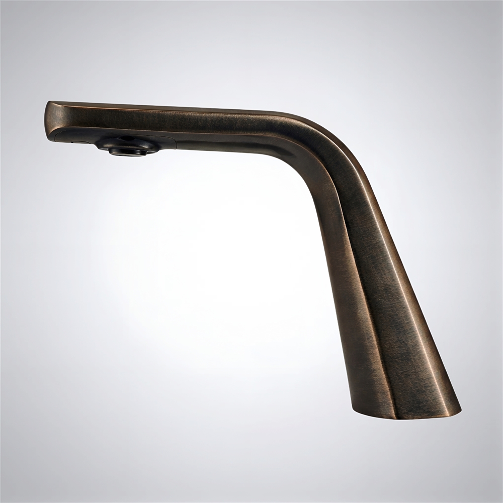 FontanaAxion AquaPulse Hammered Bronze Automatic Sensor Faucet