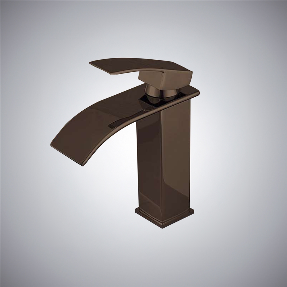 Paita Deck Mount Single Handle Bathroom Sink Faucet