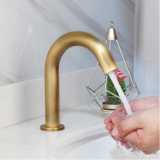 Fontana Loos Brushed Nickel  Wall Mount Automatic Hands Free Soap Dispenser