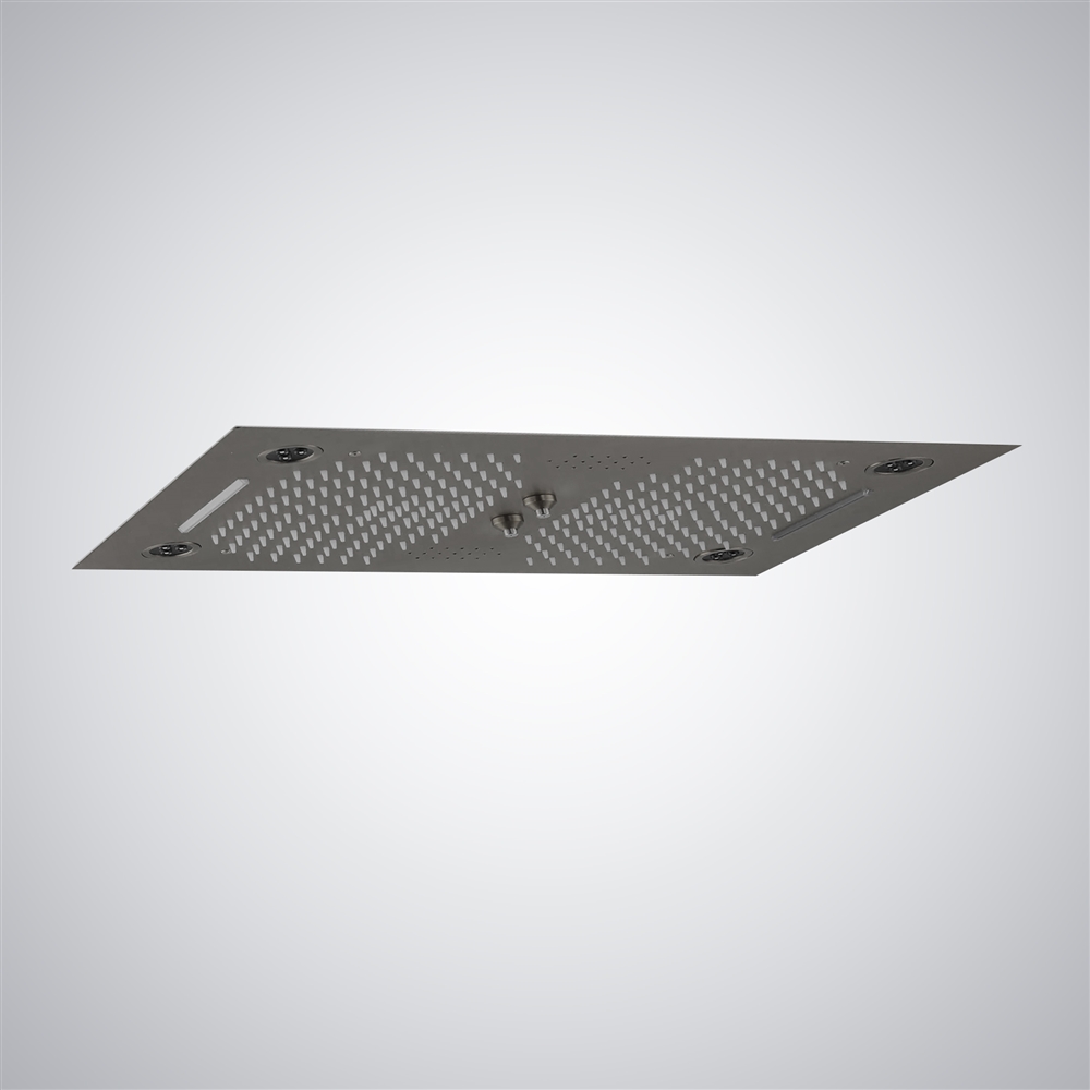 Fontana Orly Gun Metal Grey Multifunction Shower Head
