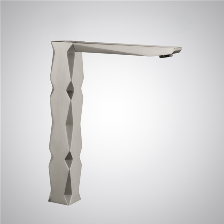 Fontana Frejus Brushed Nickel Automatic Luxury  Sink Faucet
