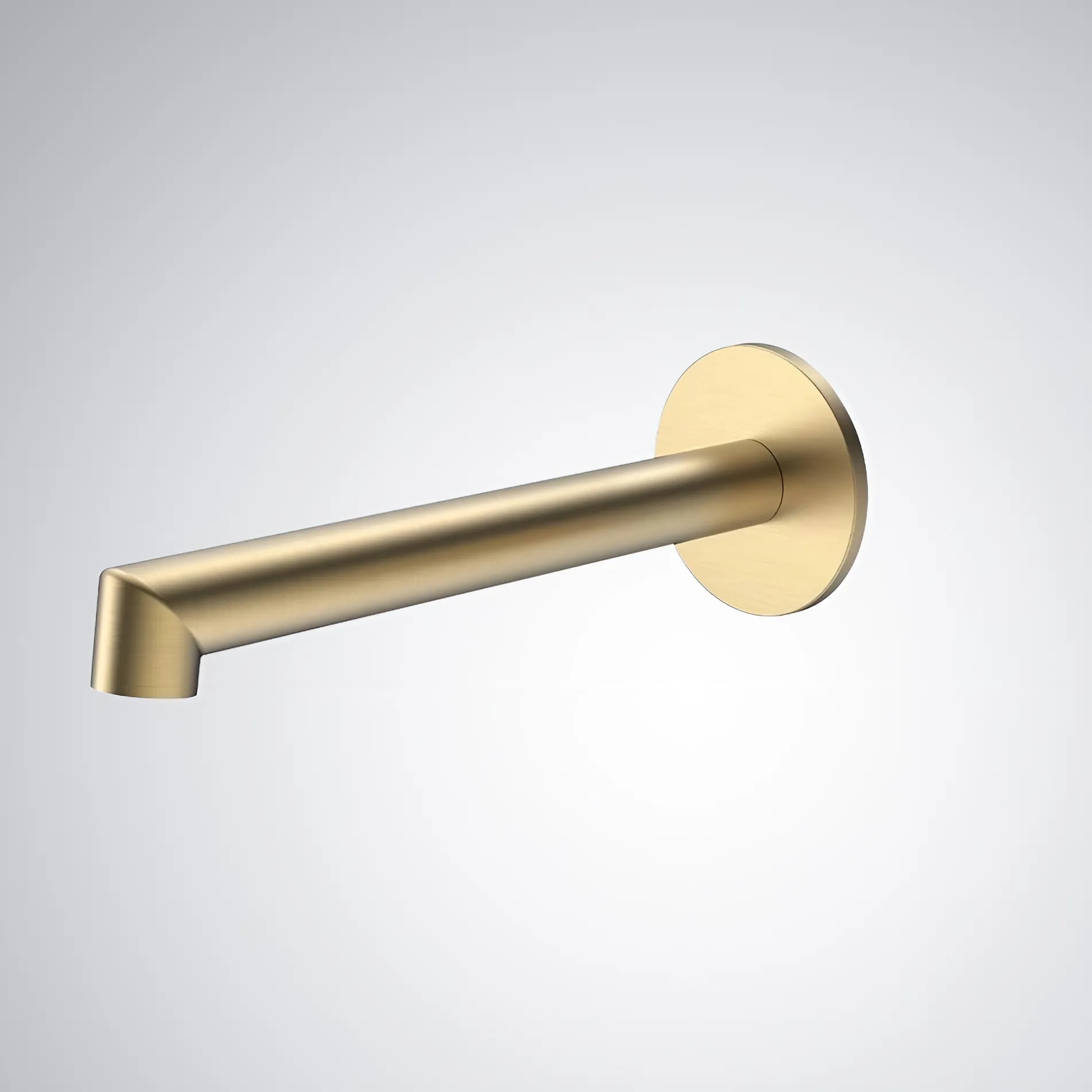 MotionWave Line Brushed Gold Wall Mounted Touchless Bathroom Faucet FS7035BG
