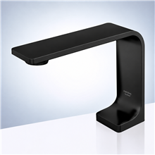 Fontana Saumur Matte Black Touchless Bathroom Sink Faucet
