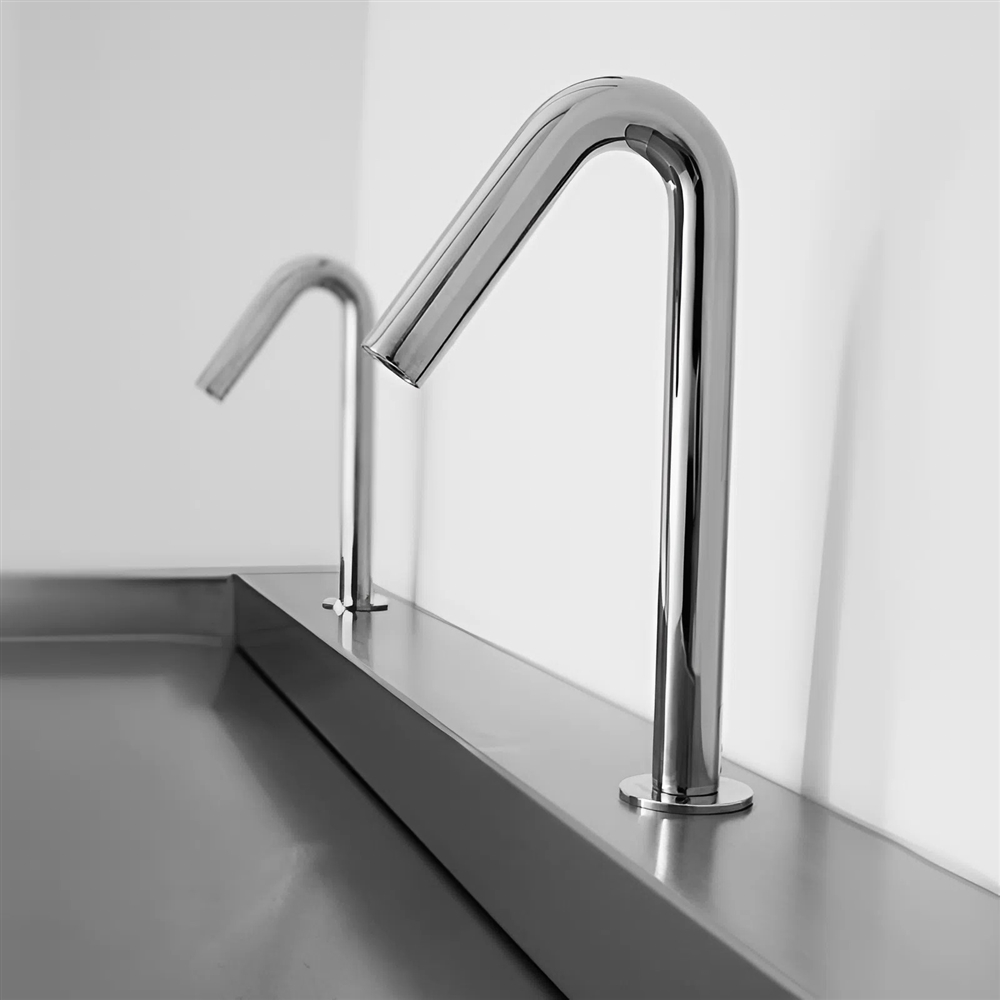Sainte Anne chrome touchless faucet
