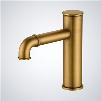 Fontana Les Ulis Antique Brass Touchless Deck Mounted Sink Faucet