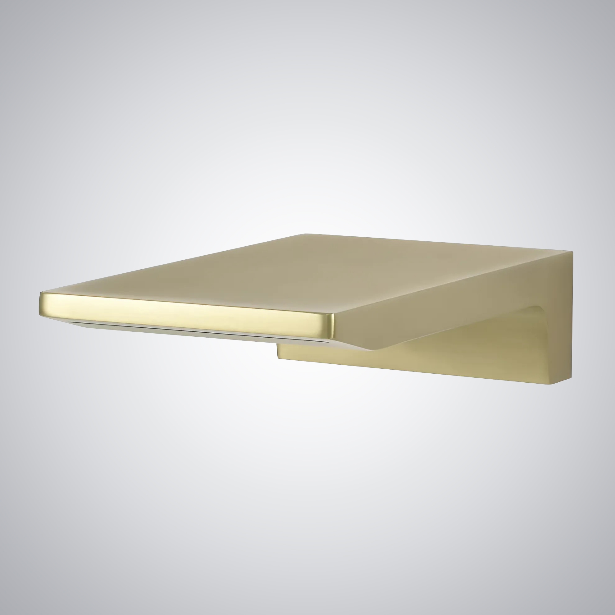 Fontana Gonesse Brushed Gold Vessel Sink and Touchless Wall Mounted Motion Sensor Faucet FS7084BG