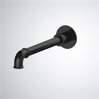 Fontana Taverny Matte Black BathroomTouchless Wall Mounted Motion Sensor Faucet