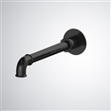Fontana Taverny Matte Black Bathroom Touchless Wall Mounted Motion Sensor Faucet