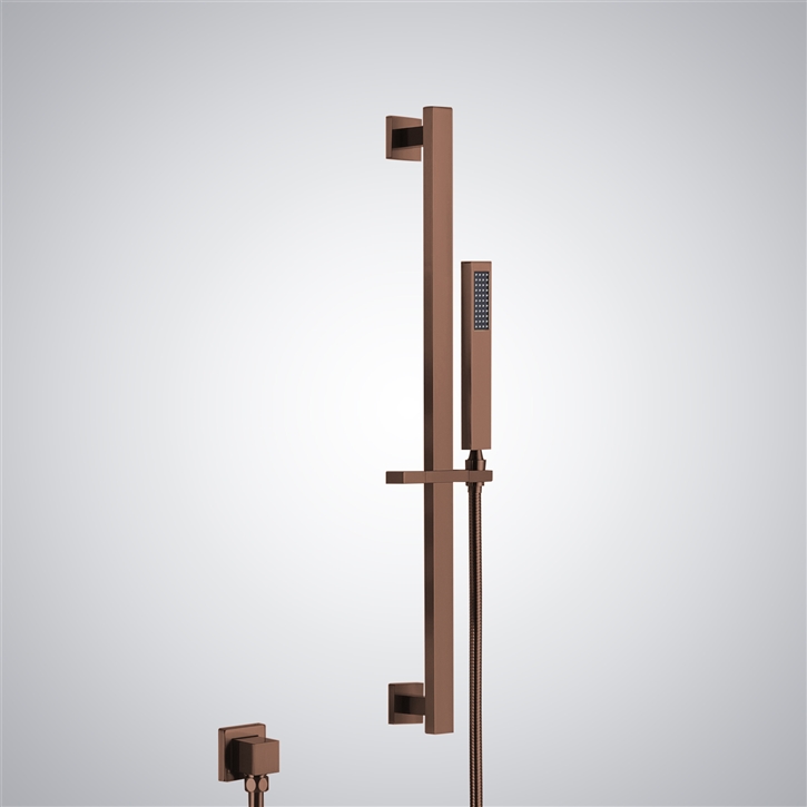 Fontana Manosque Oil Rubbed Bronze Finish Handheld Shower with Sliding Bar