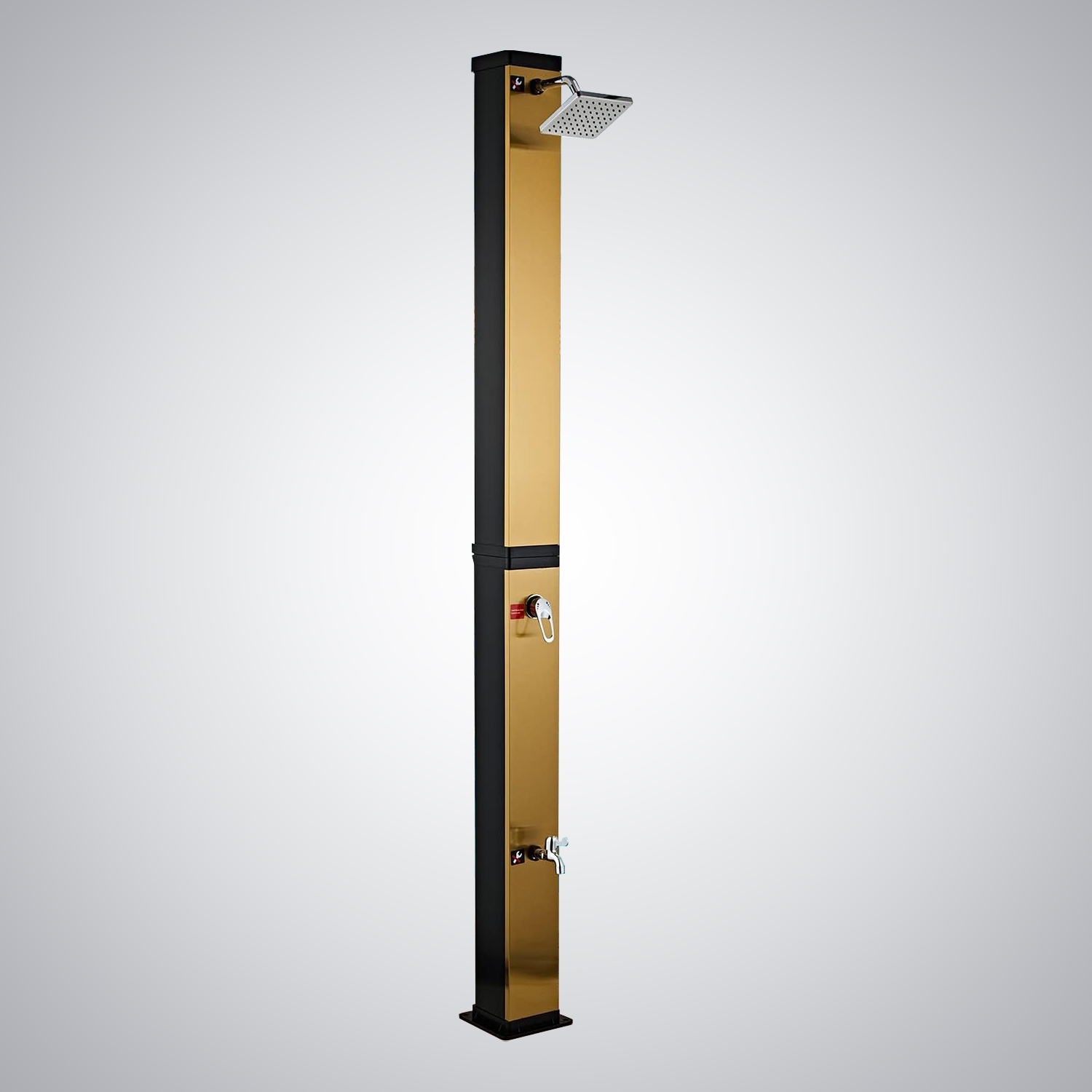 Fontana Elche Golden Outdoor Pool Shower