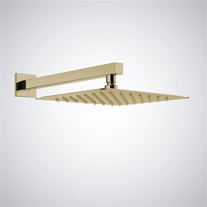 Fontana Palmi Champagne 16" Rainfall Shower Head