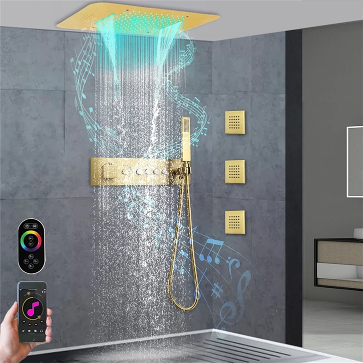 Fontana AquaLynxâ„¢ â€“ Brushed Gold Harmony