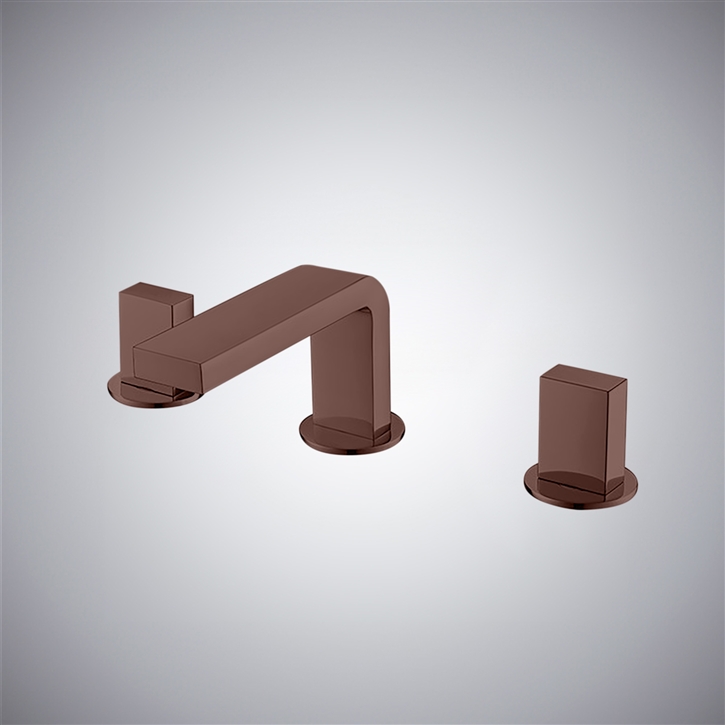 Fontana Luarca Oil Rubbed Bronze Modern Bathroom Sink Faucet