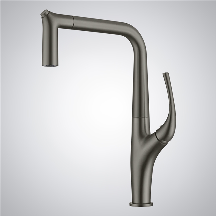 Fontana Anora Gun Metal Gray Hot and Cold Kitchen Sink Faucet
