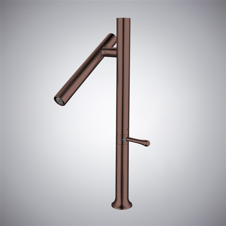 Fontana Liria Oil Rubbed Bronze Modern Bathroom Sink Faucet