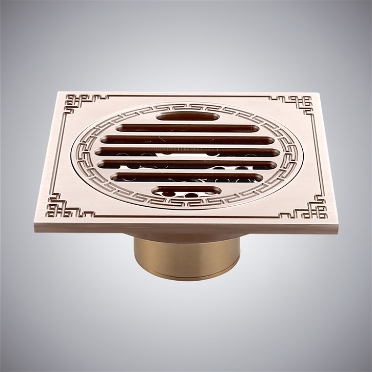 Fontana Onil Brushed Nickel Linear Bathroom Shower Drain