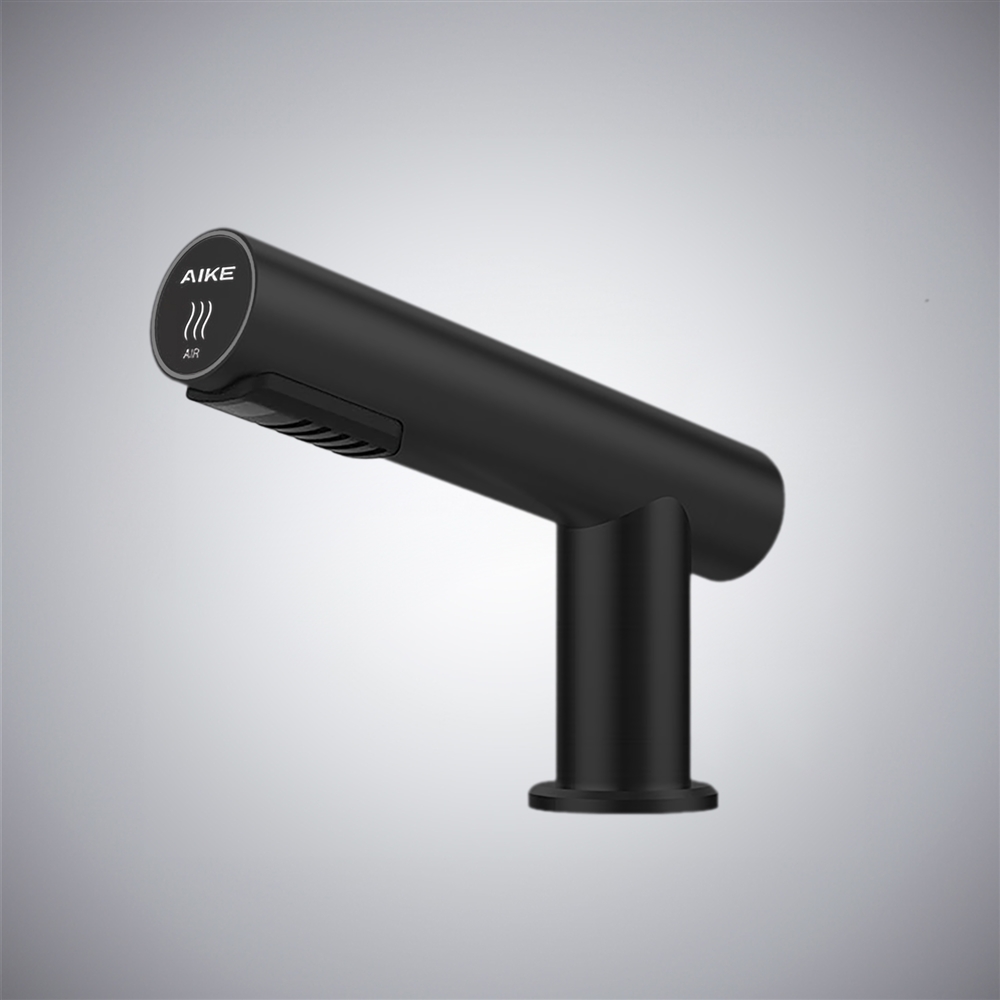 Fontana Venaria Matte Black Touchless Hygiene High Speed Faucet Dryer