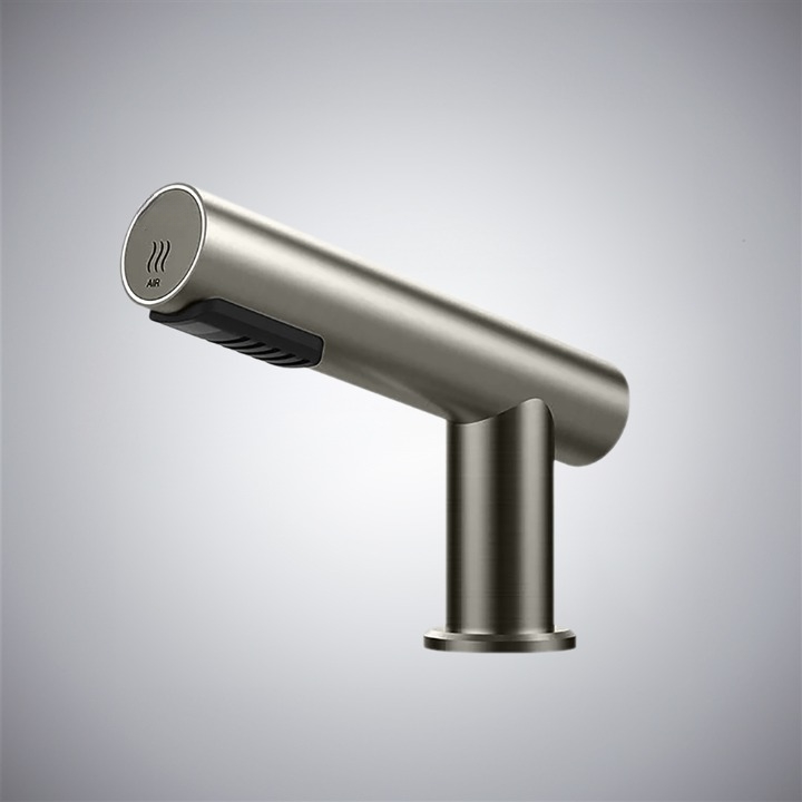 Fontana Soleto Gun Metal Gray Modern Automatic High Speed Hand Dryer