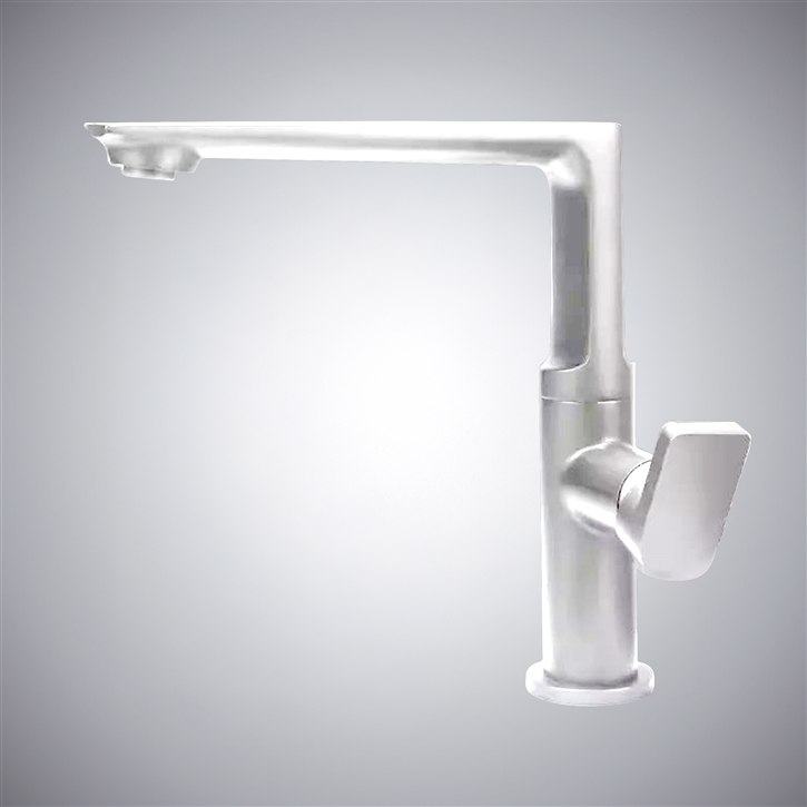 Fontana Leno Chrome Deck Mounted Hot & Cold Lavatory Faucet