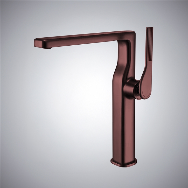 Fontana Lavena Oil Rubbed Bronze Contemporary Bathroom Sink Faucet
