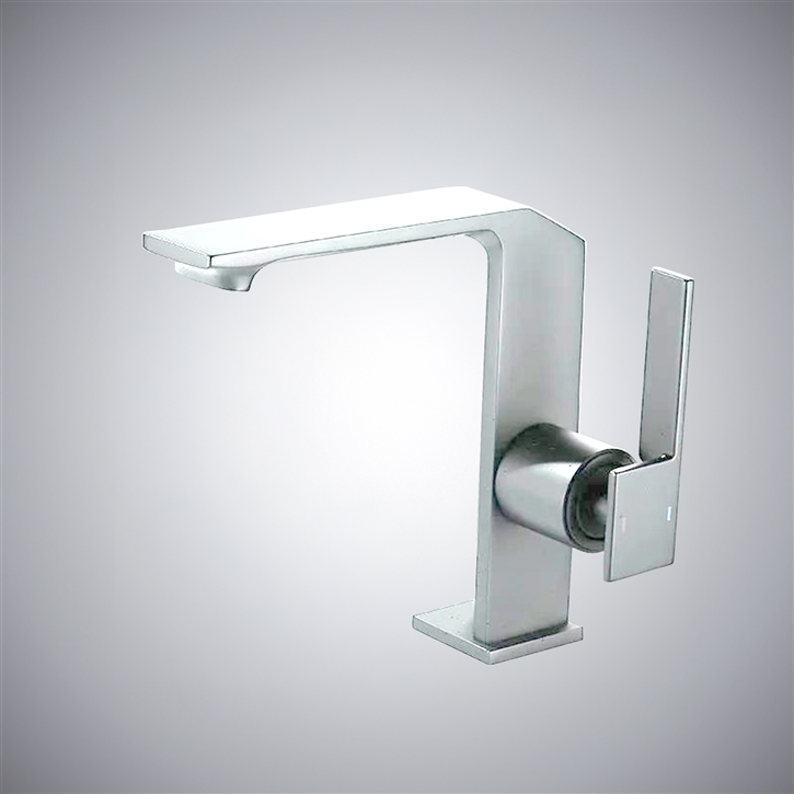 Fontana Mesero Chrome Thermostatic Luxury Bathroom Sink Faucet