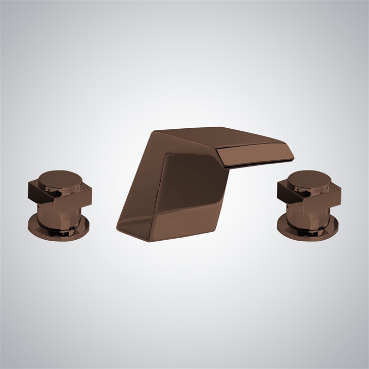 Fontana Tudela Oil Rubbed Bronze Contemporary Bathroom Sink Faucet