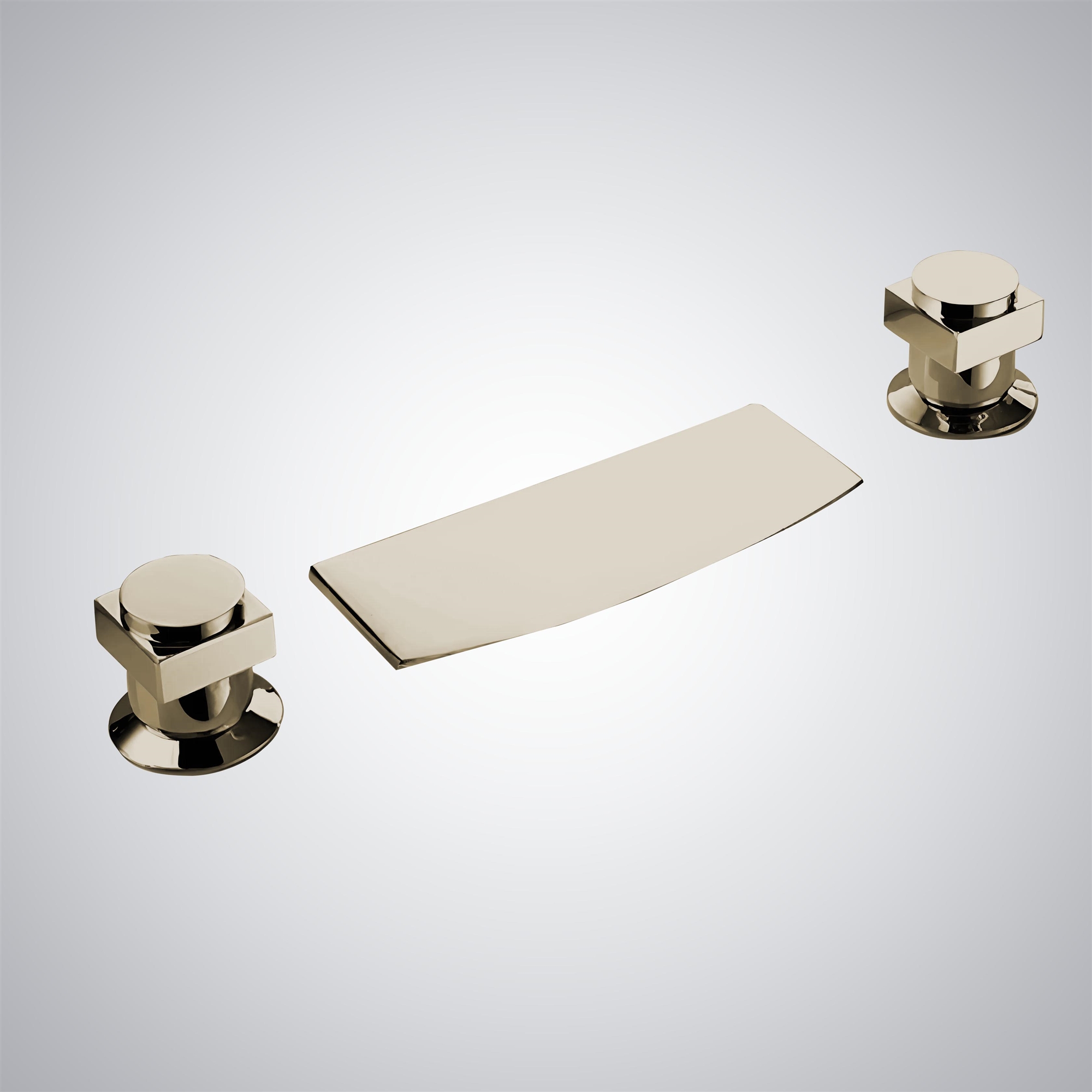 Fontana Amurrio Champagne Bathroom Sink Faucet - Champagne Finish