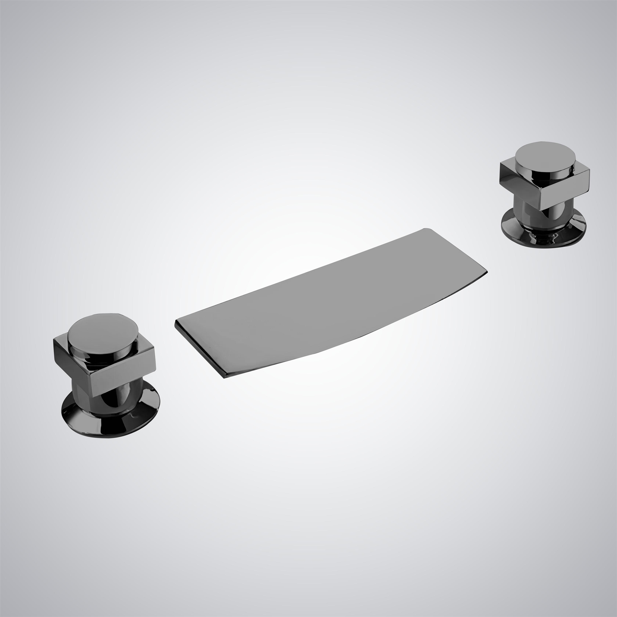 Fontana Amurrio Gun Metal Gray Bathroom Sink Faucet - Gun Metal Gray Finish