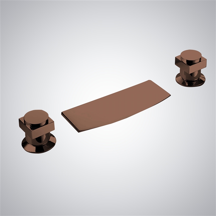 Fontana Amurrio Oil Rubbed Bronze Contemporary Bathroom Sink Faucet