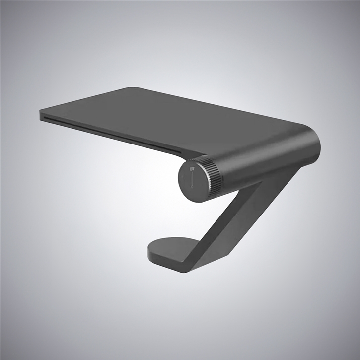 Fontana Lisieux Gun Metal Gray Modern Thermostatic Basin Faucet