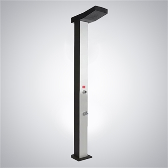 Fontana Provins Outdoor Black 40L Solar Shower