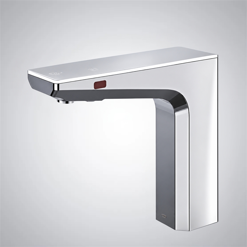 Fontana Mavero Chrome Touchless Faucet Hand Dryer