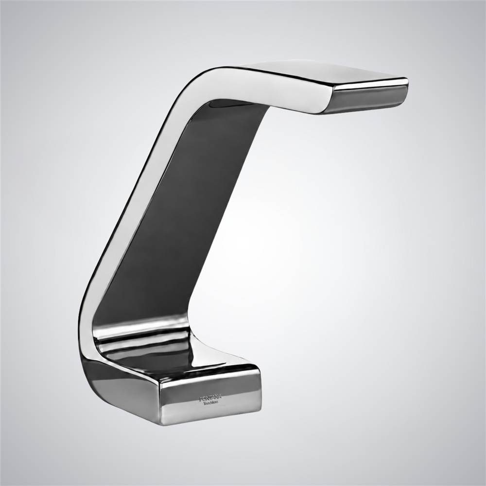 Fontana Lucio Polished ChromeTouchless Bathroom Faucet