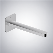 Fontana Oullins Polished Chrome Modern Wall Mount Touchless Faucet