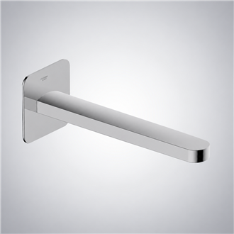 Fontana Oullins Polished Chrome Modern Wall Mount Touchless Faucet