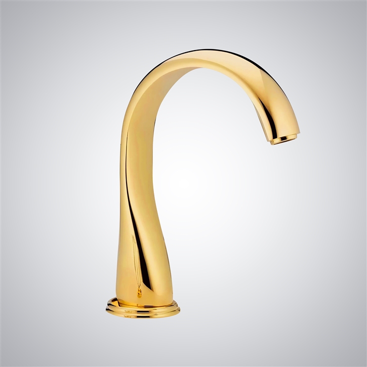 Fontana Courseulles Gold Bathroom Touchless Sink Faucet