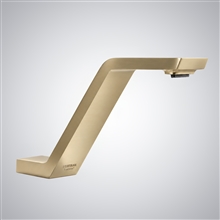 Fontana Evry Brushed Gold Widespread Bathroom Touchless Sink Faucet