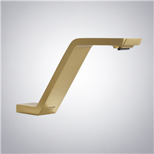 Fontana Evry Brushed Gold Widespread Bathroom Touchless Sink Faucet