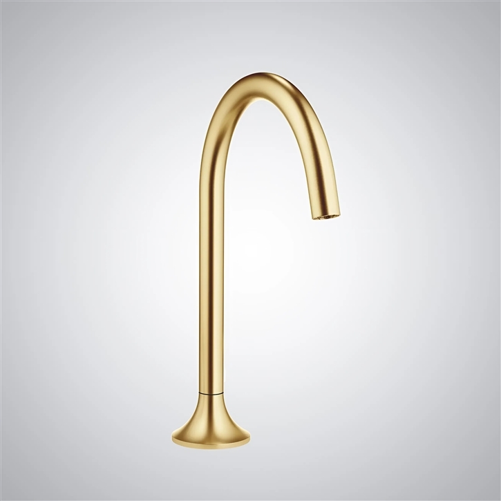 Fontana Corte Brushed Gold Touchless Bathroom Faucet