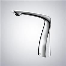 Fontana Bonifacio Chrome Luxury Touchless Bathroom Basin Faucet