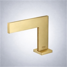 Fontana Vierzon Brushed Gold Deluxe Touchless Bathroom Sink Faucet