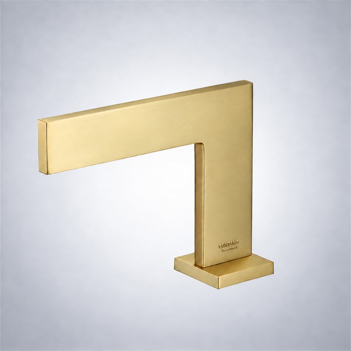 Fontana Vierzon Brushed Gold Deluxe Touchless Bathroom Sink Faucet