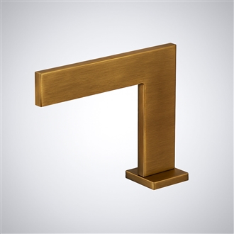 Fontana Vierzon Antique Brass Touchless Bathroom Sink Faucet