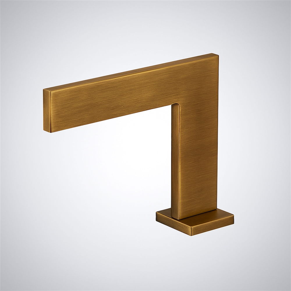Fontana Vierzon Antique Brass Touchless Bathroom Sink Faucet