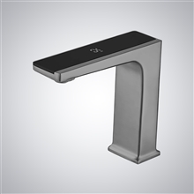 Fontana Gennevilliers Gray Hot and Cold Bathroom Touchless Basin Faucet