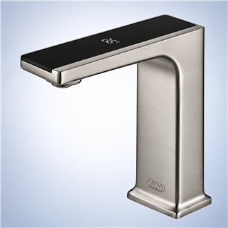 Fontana Nardov Gray Hot and Cold Bathroom Touchless Basin Faucet
