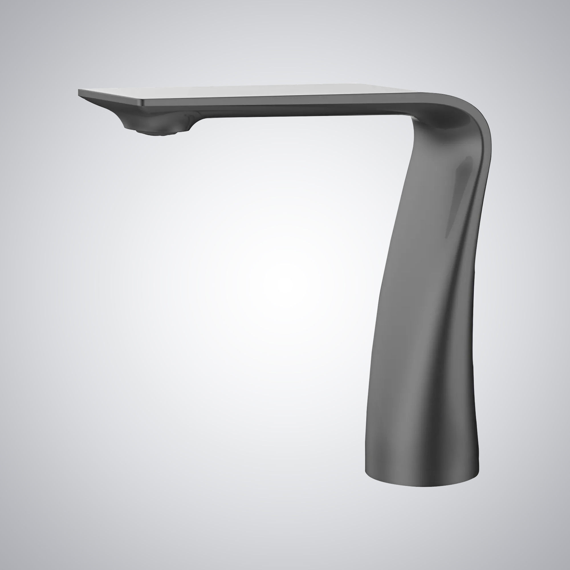 Fontana Saint-Die Dark Grey LED Water Saver Touchless Bathroom Faucet