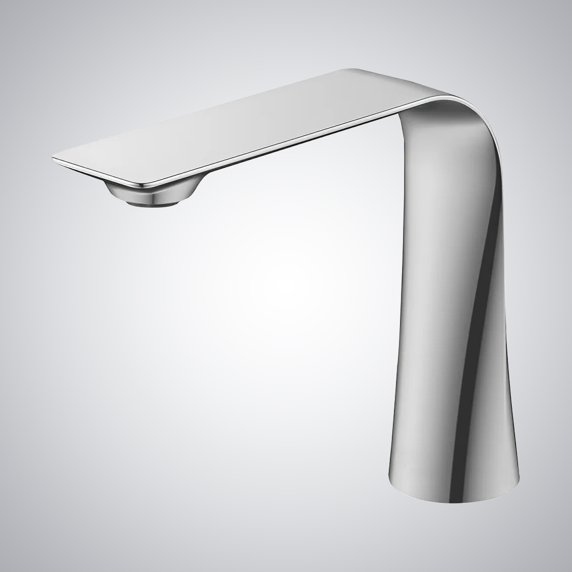 Fontana Saint-Die Silver LED Water Saver Touchless Bathroom Faucet