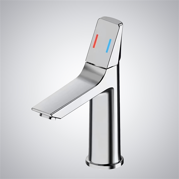 Fontana Digne-les-Bains Chrome Single Handle Stainless Steel Basin Faucet
