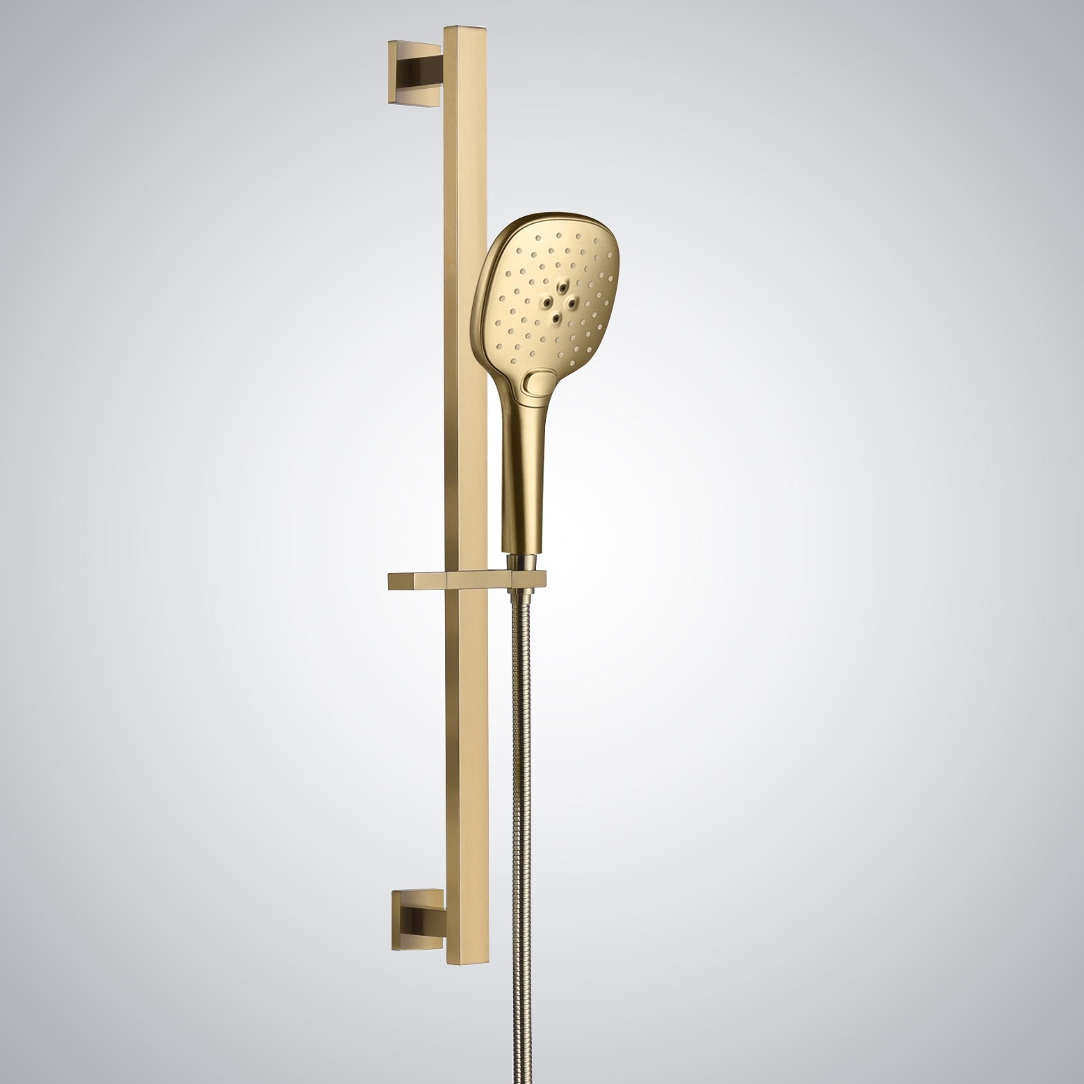 Fontana Sainte-Mere-Eglise Brushed Gold Handheld Shower